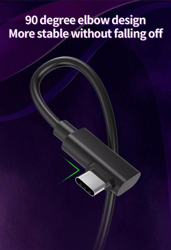 16ft Link Cable for Oculus Quest 2/3 Type C-C PC Gaming & Charging Cord