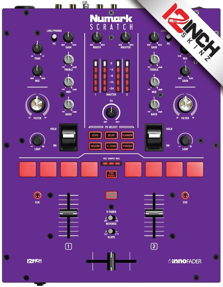 Numark Scratch Skin - purple