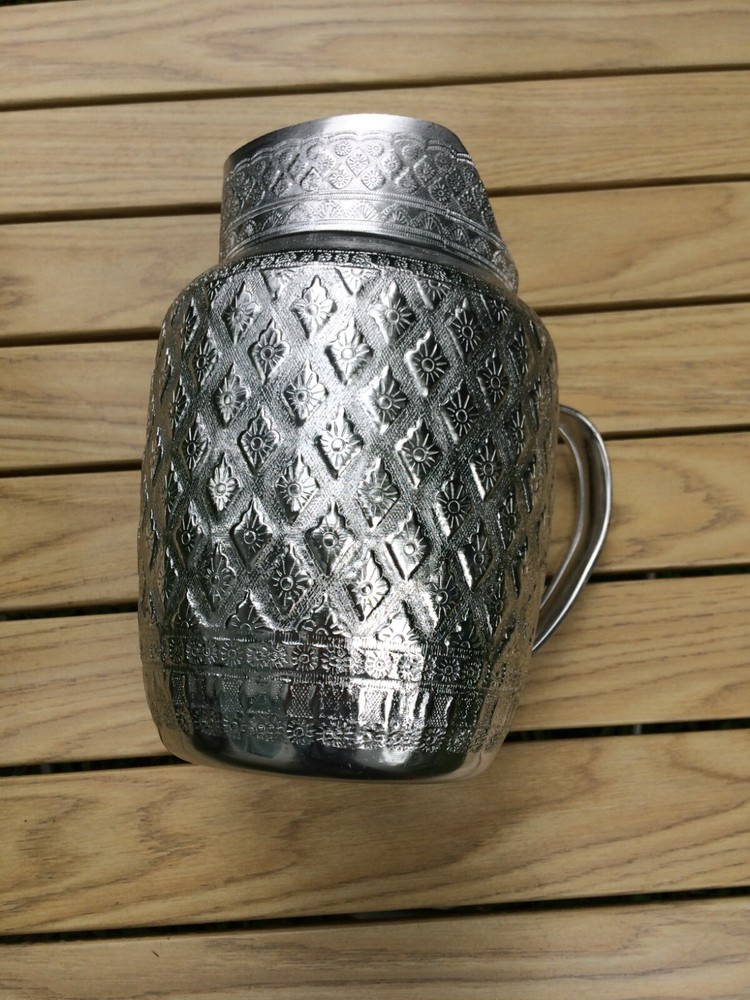 Aluminium Pitcher Thai Ancient Traditional Design