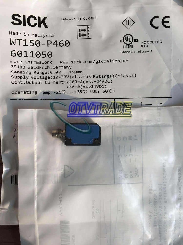SICK WT150-P460 Photoelectric Sensor Sick
