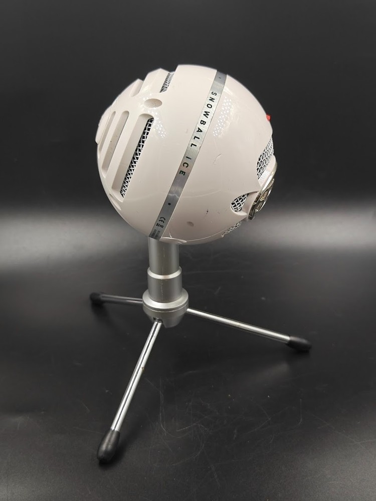 Blue Snowball Ice Microphone - White Used, Working