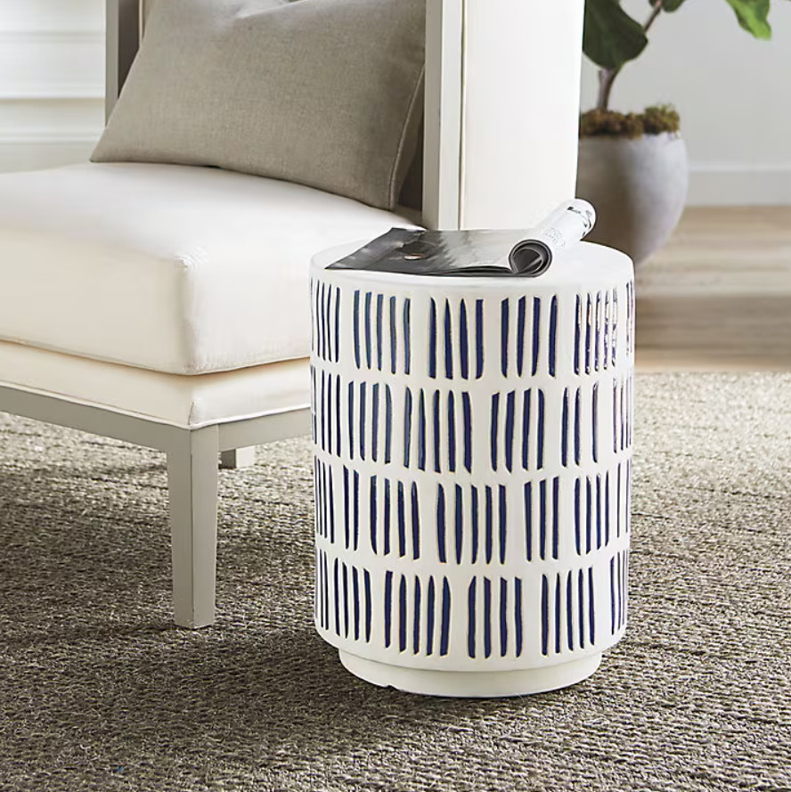 BALLARD DESIGNS Mitzi Garden Stool