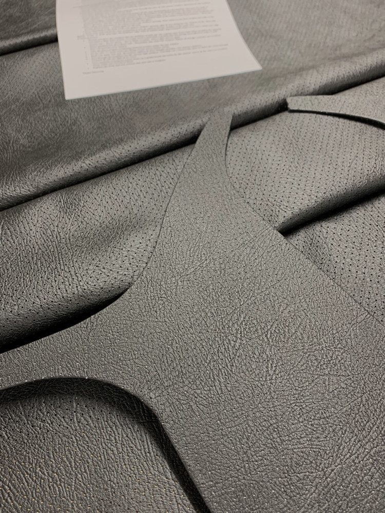 classic Mini Headlining Kit Perforated Black + ADHESIVE