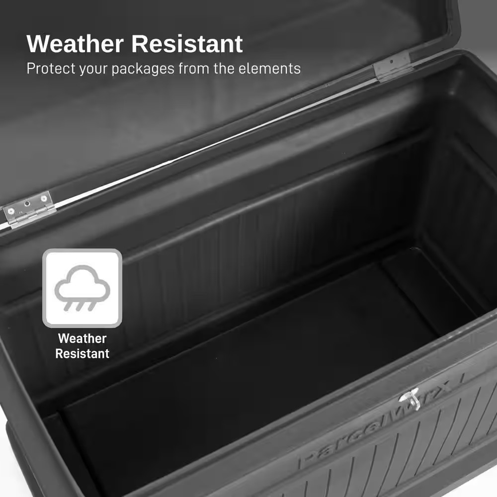 Parcelwirx Graphite Horizontal Lockable Package Delivery Box
