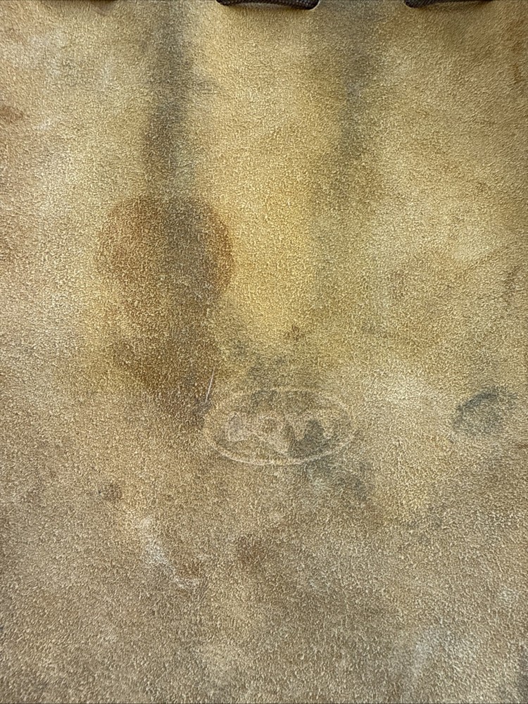 Vintage Boyt Leather Shell Ammunition Drawstring Pouch Bag B3