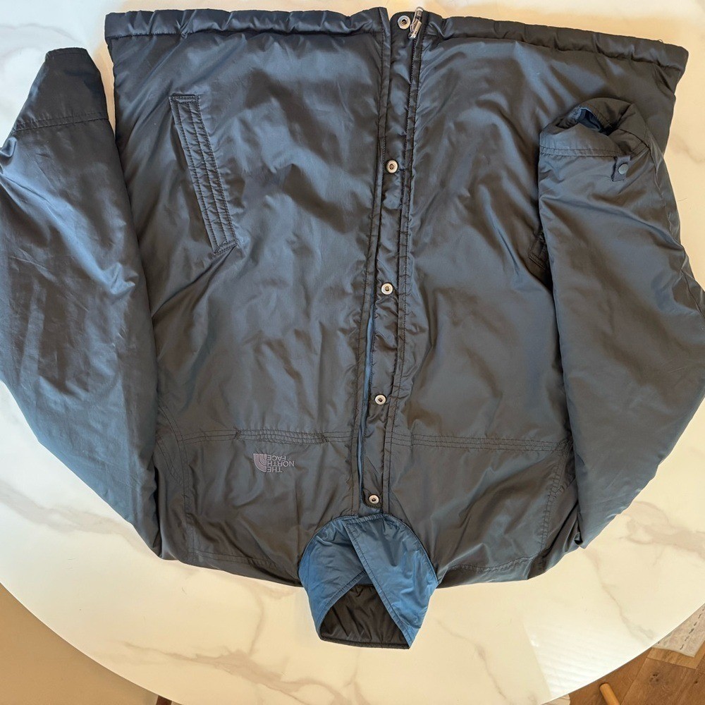 The North Face Teal Quilted Jacket