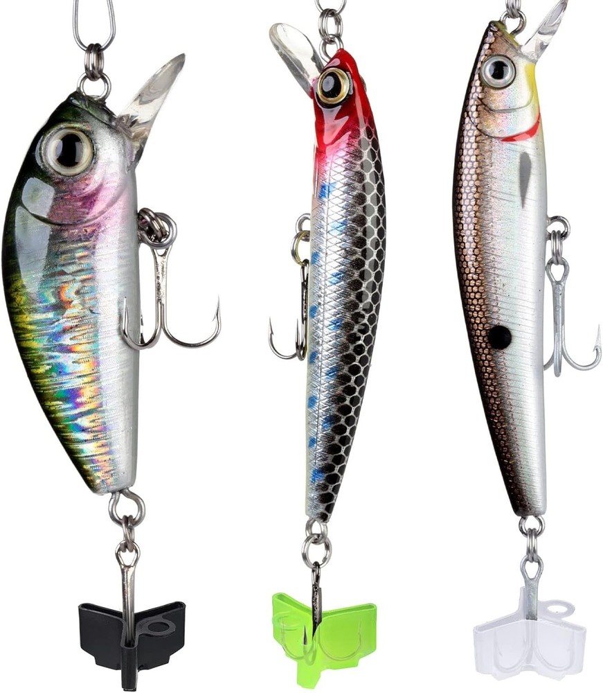 300 Pcs Treble Hook Covers Assorted Sizes Fishing Hook Protector Bonnets Guard S