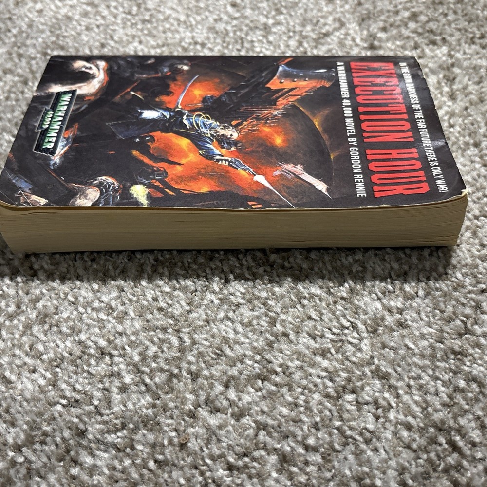 Execution Hour Warhammer 40K Book Gordon Rennie VG