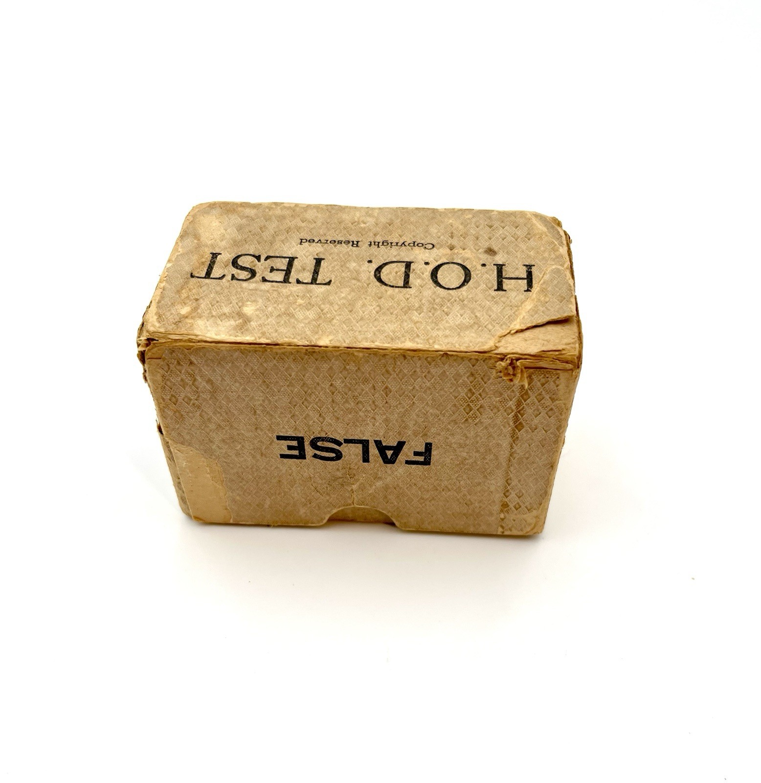 EXTREMELY RARE Vintage H.O.D. Test – Complete Set – 1960s Psychiatric Assessment