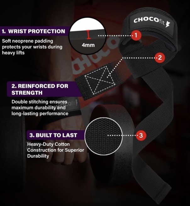 Choco-Fit Lifting Straps