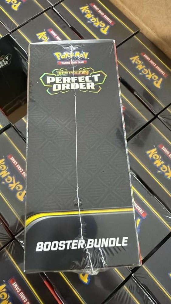 Pokémon TCG: Mega Evolution-Perfect Order Booster Bundle (6 Packs) New Sealed