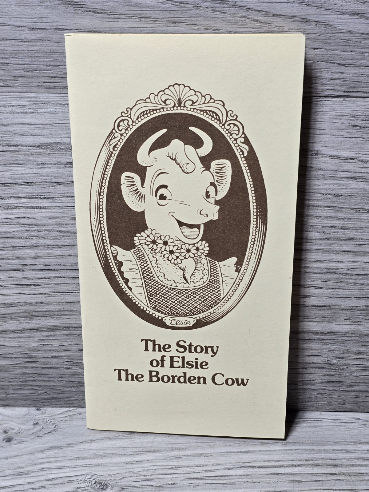 1970s The Story of Elsie The Borden Cow 20 Page Vintage Advertising Booklet
