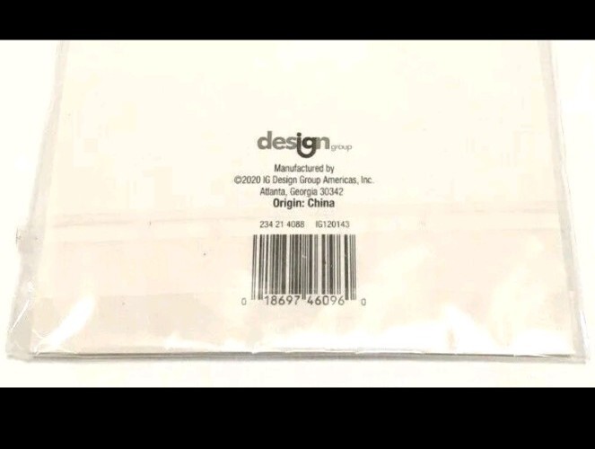 Happy Easter Grey Bunny White Paper Table Place Cards Rectangle Fold 8ct