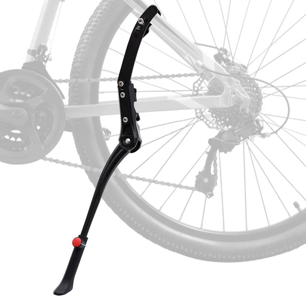 Bike Kickstand, Extended Adjustable Bicycle Kickstand, 2 Point Mount
