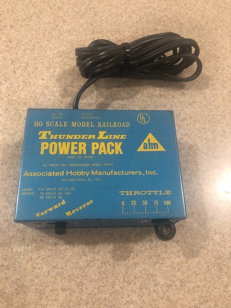 Power Pack AHM Thunder Line HO Trains Vintage