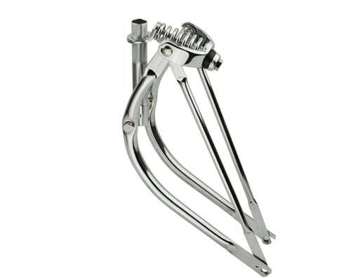 20 Bent Spring Fork 1 Inch Chrome.