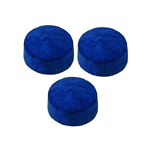 Elk Master 13 m.m. " soft" Billiard Cue Tips - quantity of 3