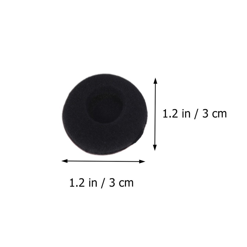 10 PCS Replacement Headphone Covers Sponge Pads Earphone Headset