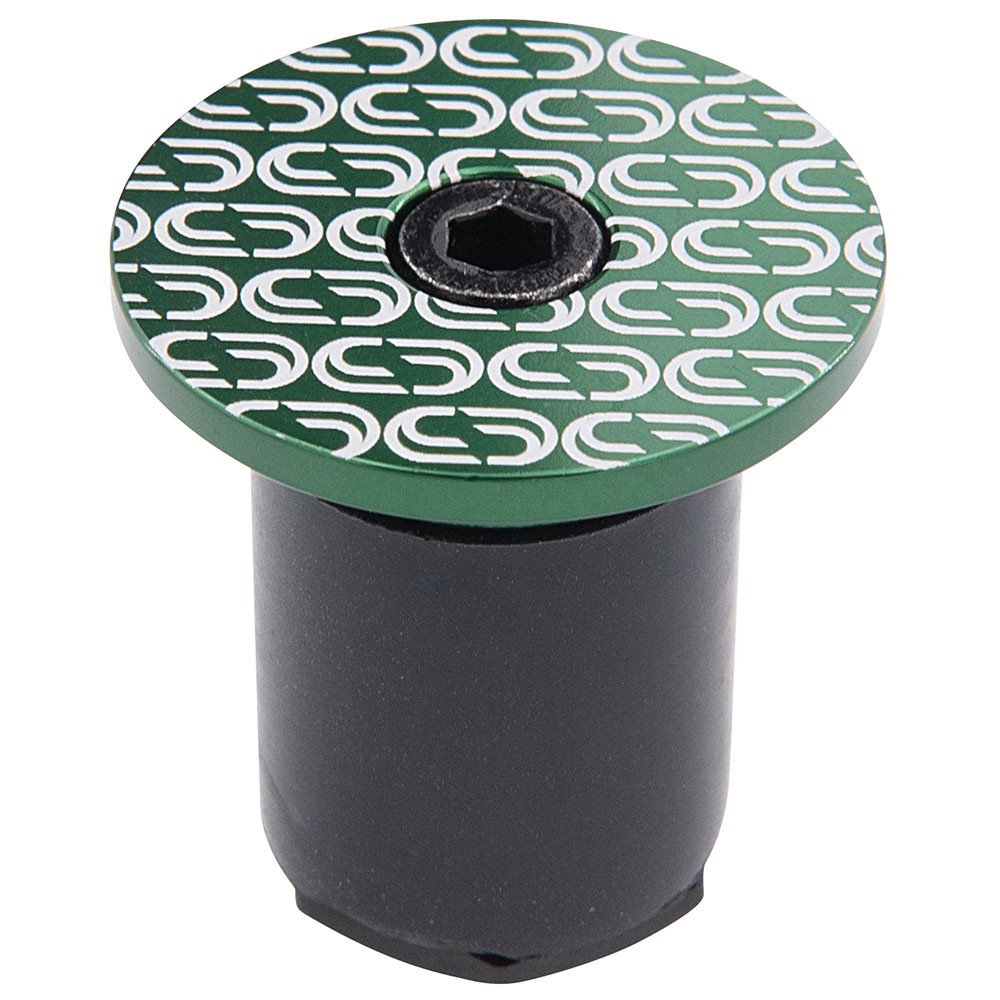 Deda Elementi Loop Bar-End Plugs Green