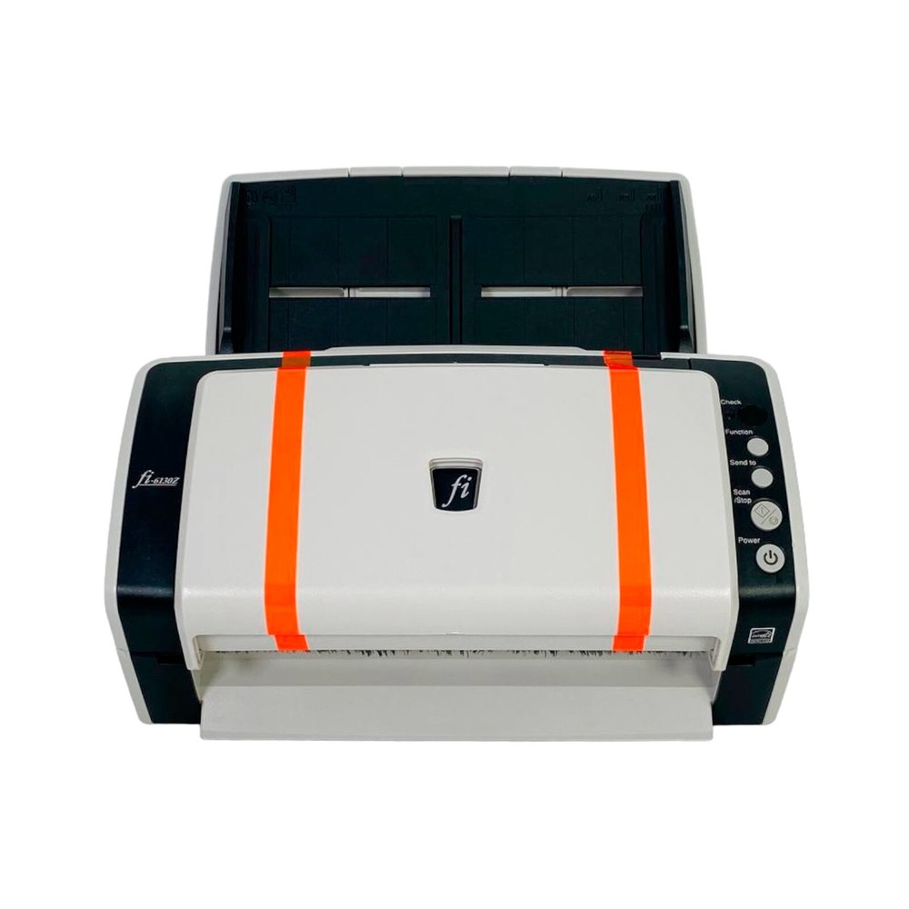 Fujitsu FI-6130Z Scanner COMPLETE SET (AC Adapter; USB Cable; USB Setup Drivers)