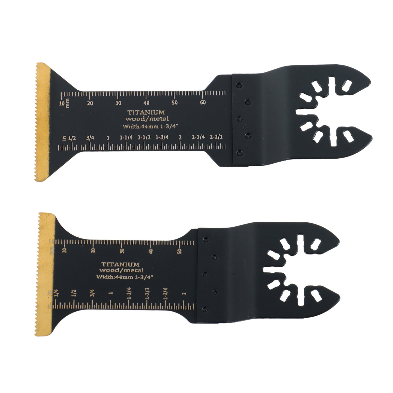 20 PCS Titanium Oscillating Tool Blades Metal Cutting Universal Multitool Blades