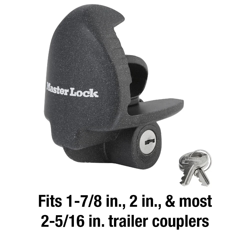 Master Lock Universal Trailer Hitch Lock