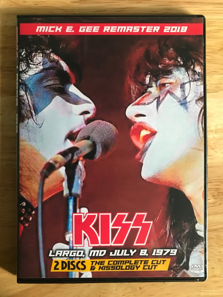KISS - The Complete Cut Live in Largo 1979 DVD Gene Simmons Paul Stanley