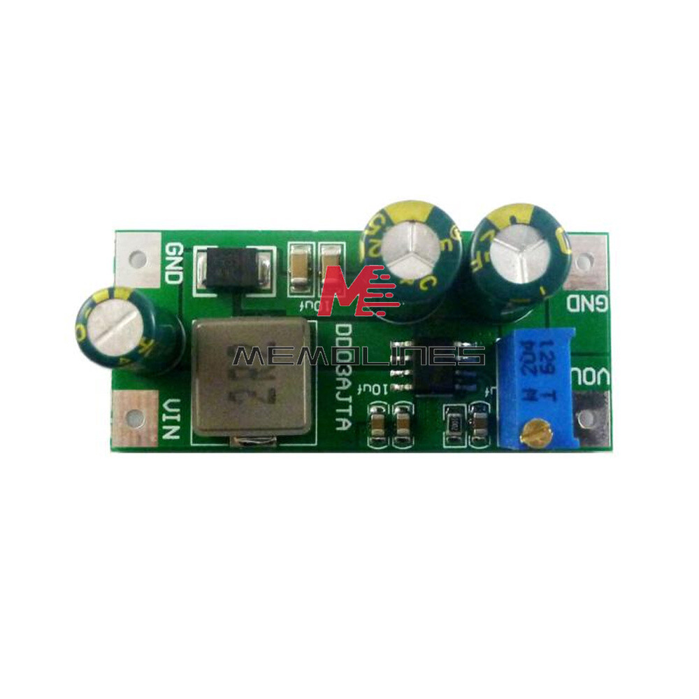 DC 2.7-5.5V to 3.5-24V DC-DC Adjustable Boost Converter Step-Up Module 30W 6A
