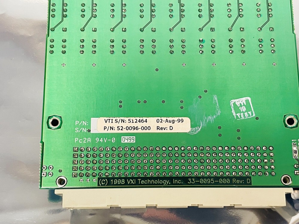 VXI Technology SM5002, 52-0096-000 50 SPDT High-Density Basic Switch Module