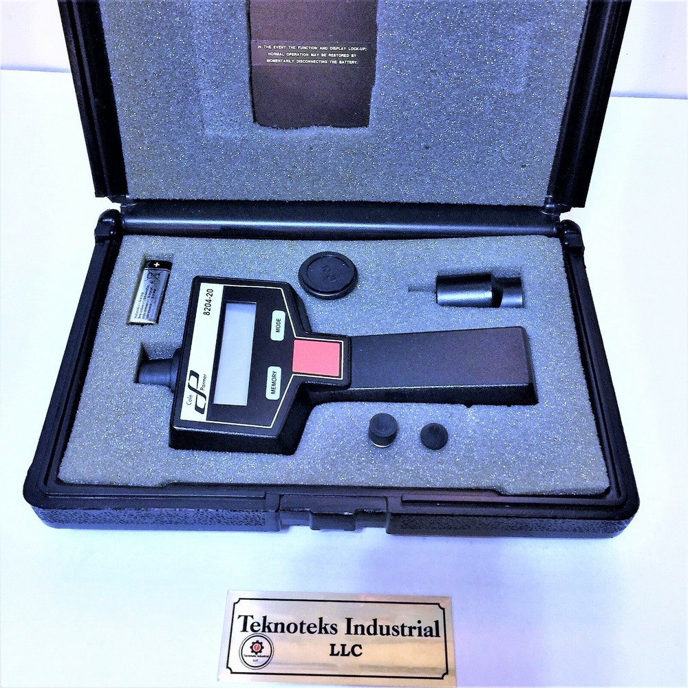 COLE PARMER 8204-20 DIGITAL TACHOMETER