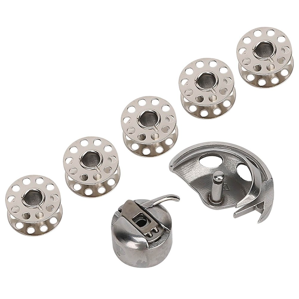Bobbins + Bobbin Case + Shuttle Hook for Old Style Household Sewing Machine