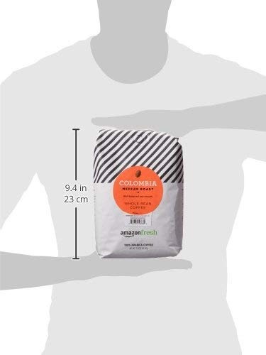 , Colombia Whole Bean Coffee Medium Roast, 32 Oz