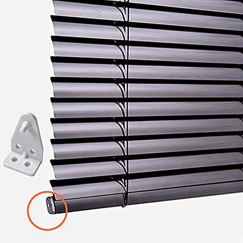 Cutelec 16pcs Hold Down Bracket Bottom Rail Clips White One Size,