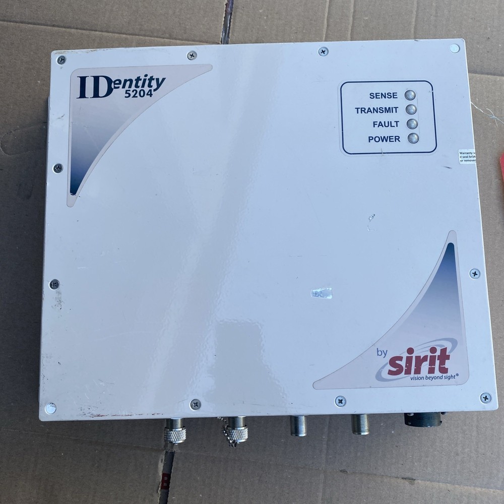 IDENTITY UHF 5204 SIRIT ETSI RFID Toll Reader 24Vdc 3M
