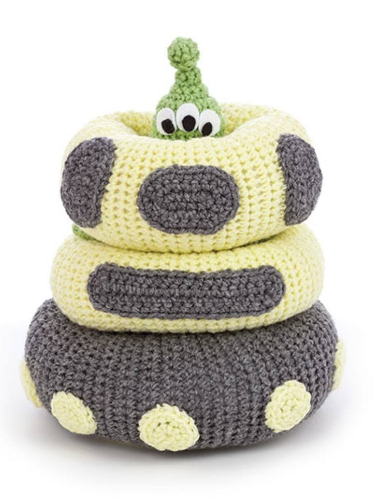 NEW CROCHET PLAY TIME STACKERS 6 LOVABLE SETS