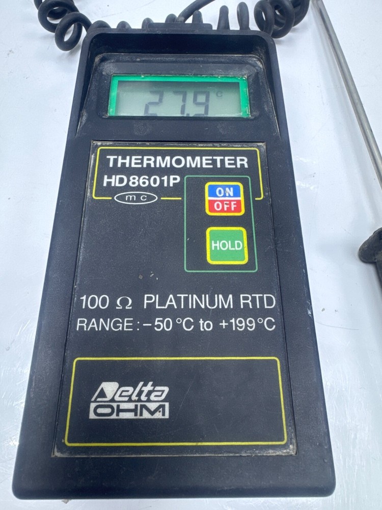 Delta OHM HD8601P Thermometer without battery cover
