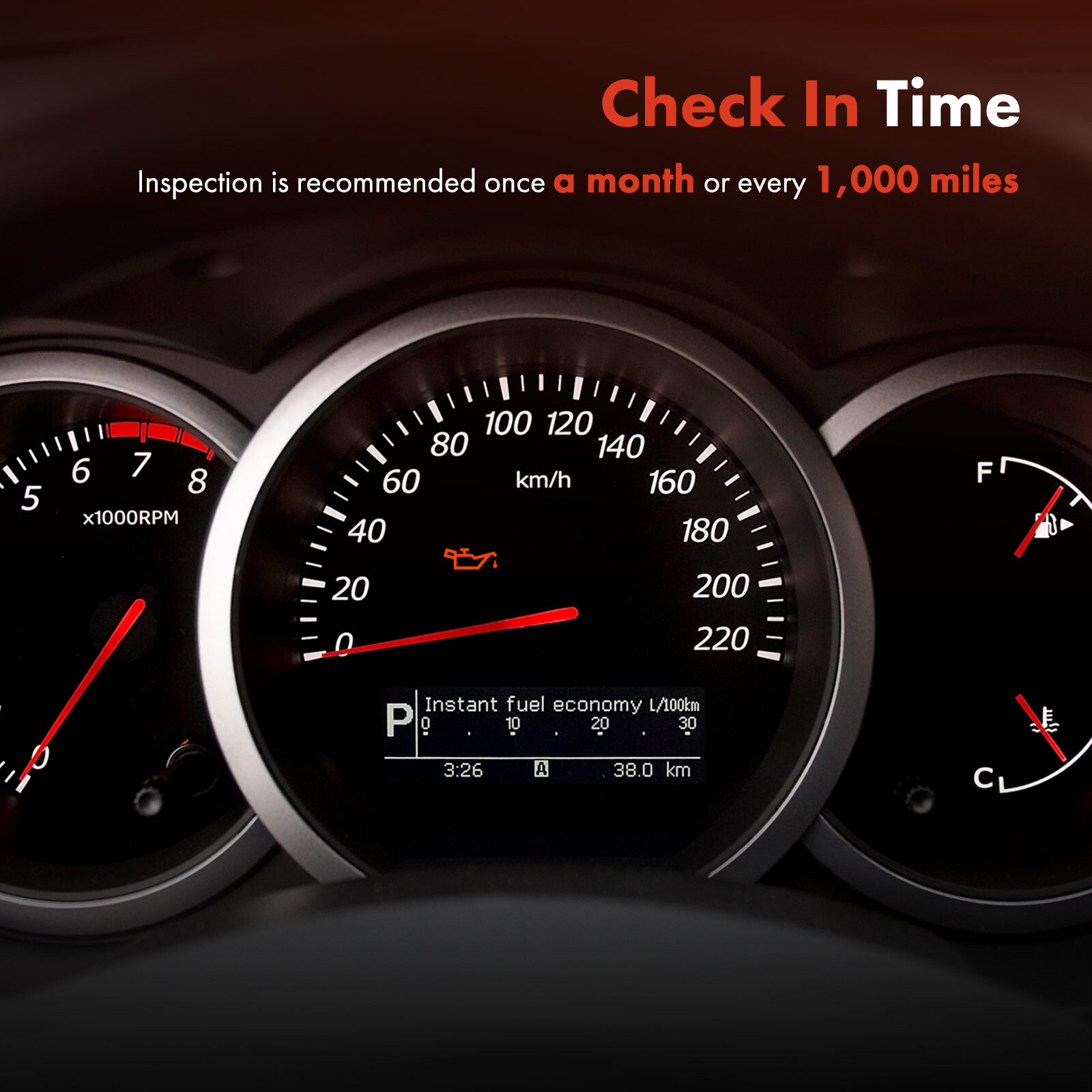 Engine Oil Level Dipstick for Jeep WK2 Grand Cherokee Dodge Durango 11-15 5.7L