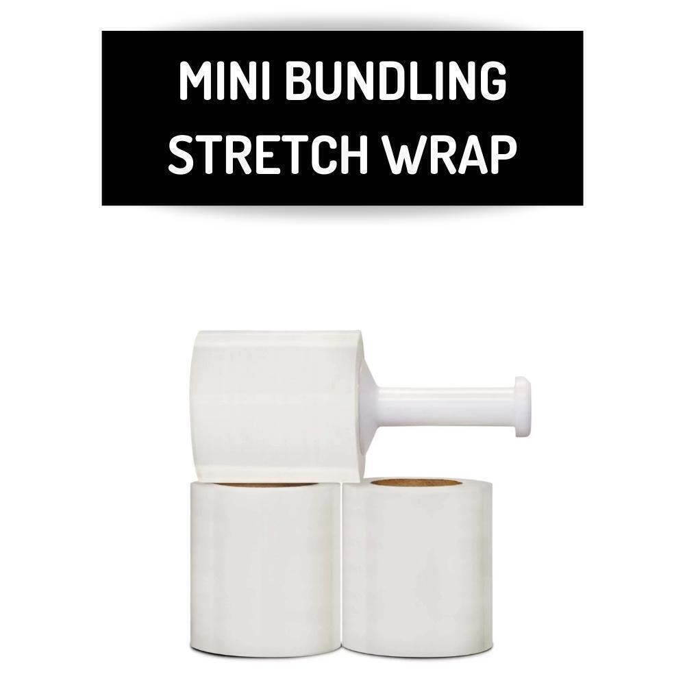 5" x 1000FT Pallet Wrap Stretch Film Shrink Hand Wrap 1000' 12 Rolls