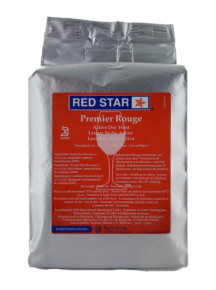 Red Star Premier Rouge 500g Brick