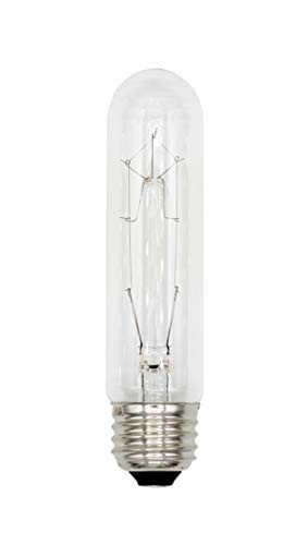 3090 (Pack of 4) 40T10/CL - 40 Watt T10 Clear Tubular - 120V - Medium 40W