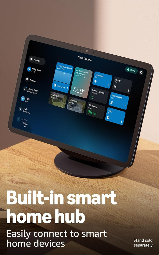 Adjustable Stand | Designed for Echo Show 8 & 11 (2025 Releases, Sold Separatel