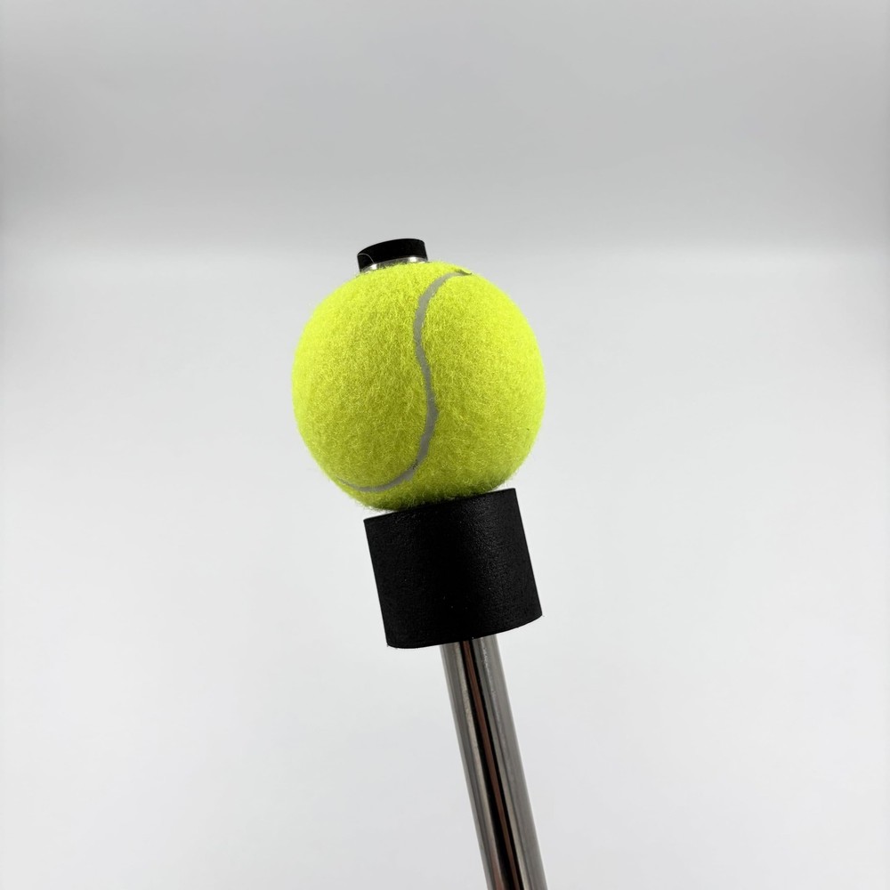 Tennis Swing & Serve Trainer, Retractable Click Feedback Training Tool, Impro...