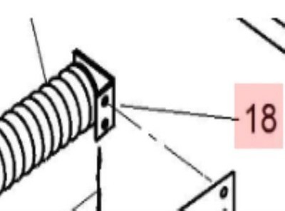 21802011 U-Haul Trailer Balancer Bracket