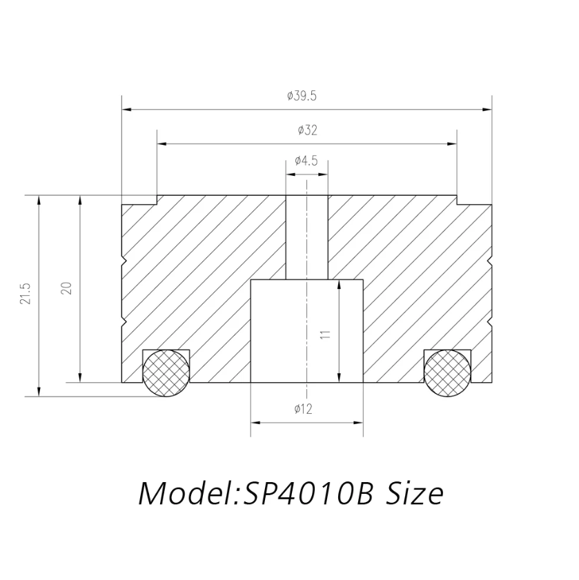 4PCS HiFi Amplifier Isolation Feet Speaker Base Pad Turntable Player Protector