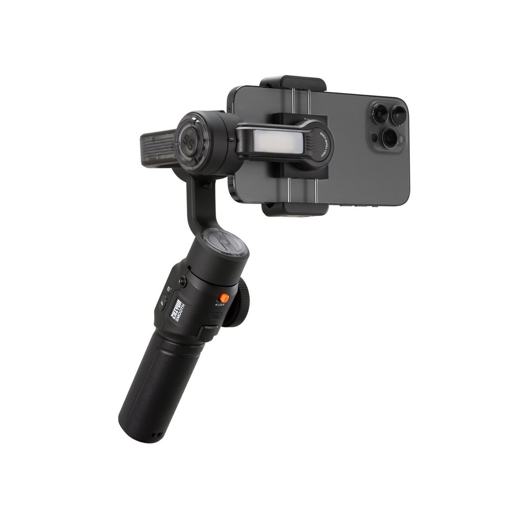 Zhiyun Smooth 5S AI, 3-Axis Smartphone Gimbal Stabilizer for iPhone Android