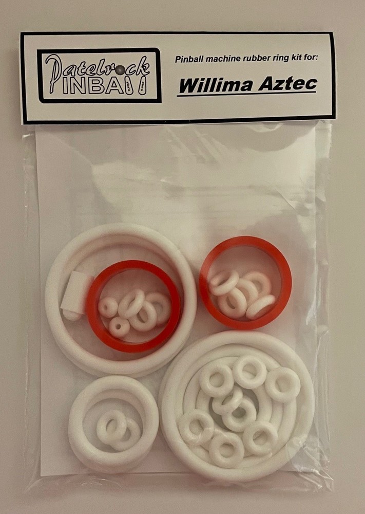 1976 Williams Aztec Pinball Machine Rubber Ring Kit
