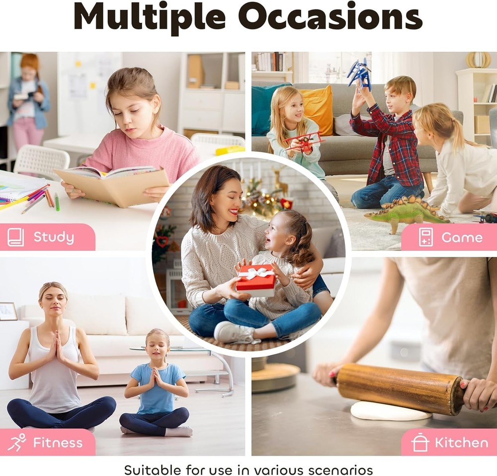 Visual Timer for Kids 60-Minute - Countdown Timer with Optional Alarm, Focus ...