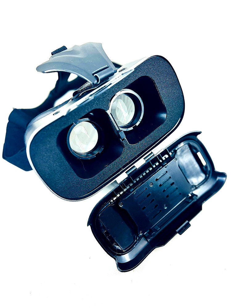 (PACK OF 5) Universal Smartphone VR Headset for iPhone/Android - BLACK