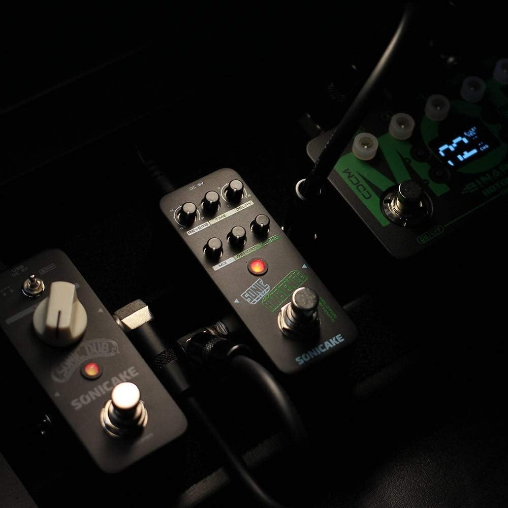 Delay Reverb Pedal - Pristine Sound Buffer Bypass Circuit