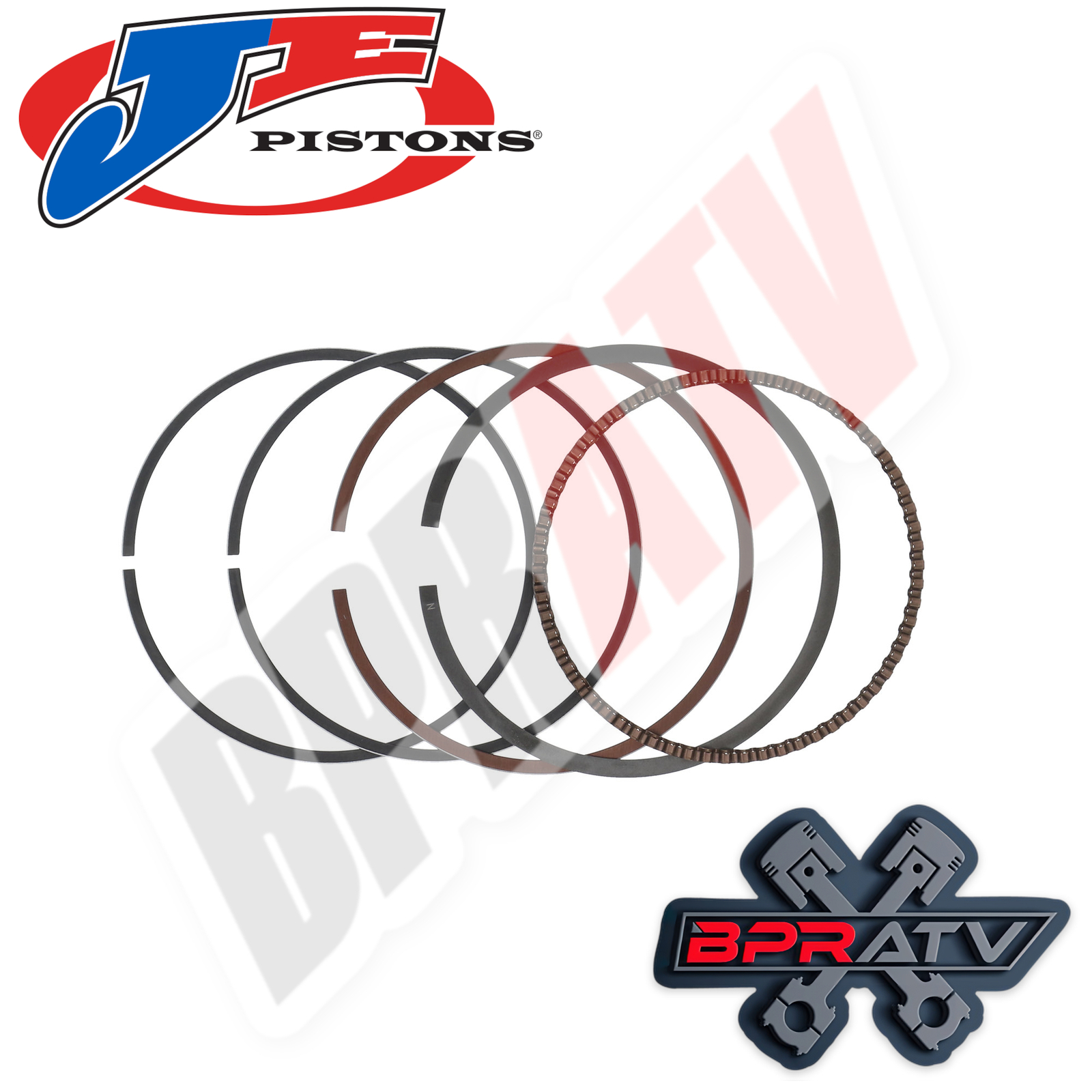 DS650 DS 650 JE Piston Rings 100mm 100 mil Ring Set Stock Standard Bore Can Am